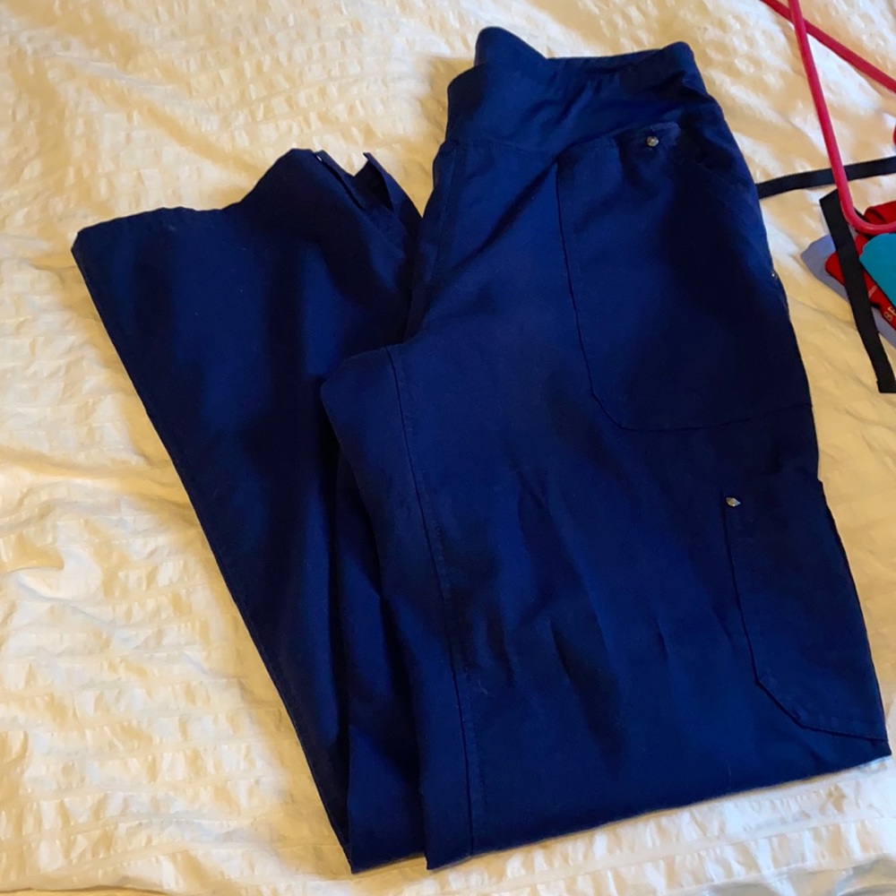 Healing hands size ST navy blue scrub bottoms